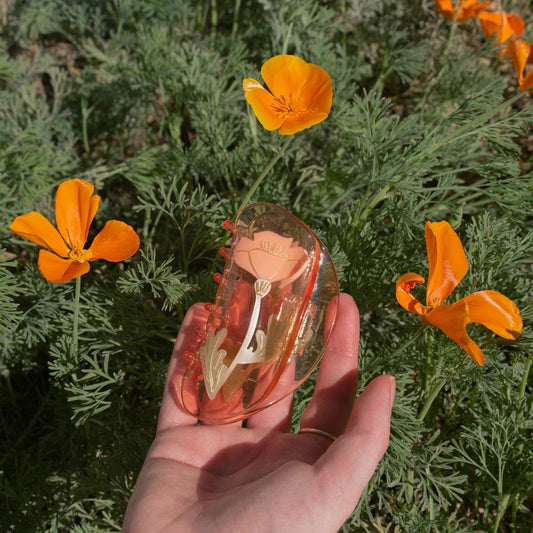 Winona Irene | California Poppy Claw