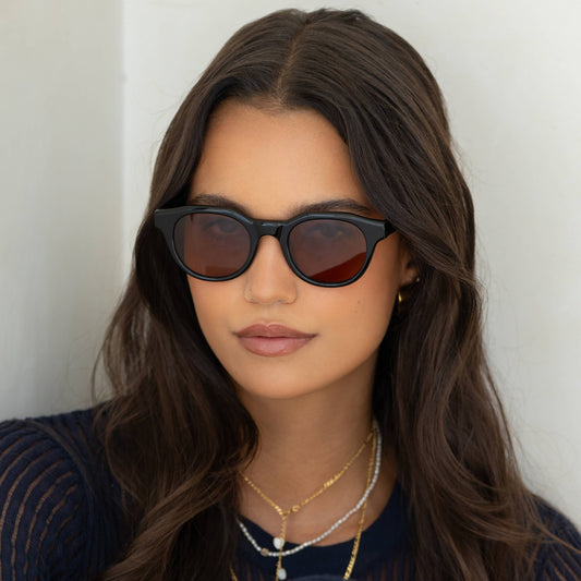 FREYRS Eyewear - Cameron Acetate Unisex Round Sunglasses