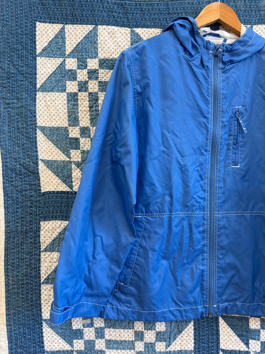 1990's Baby Blue Windbreaker