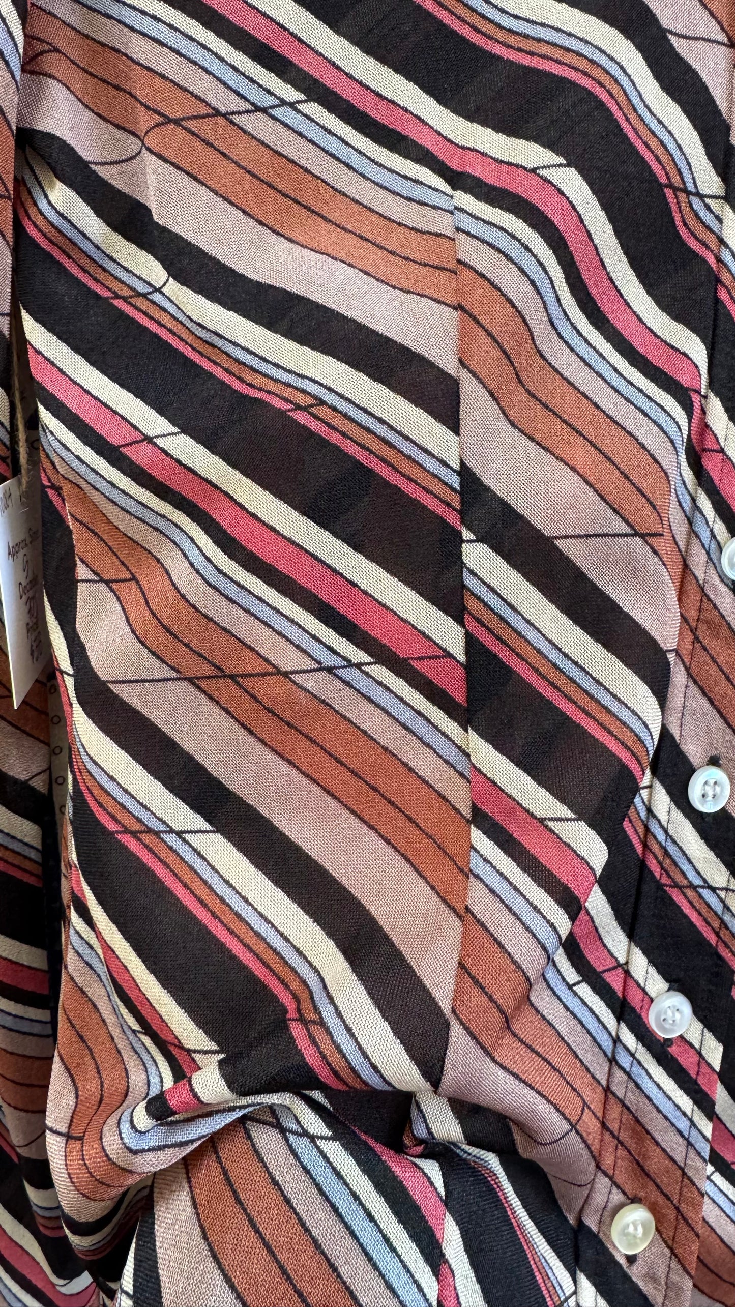 1970's Disco Button Up