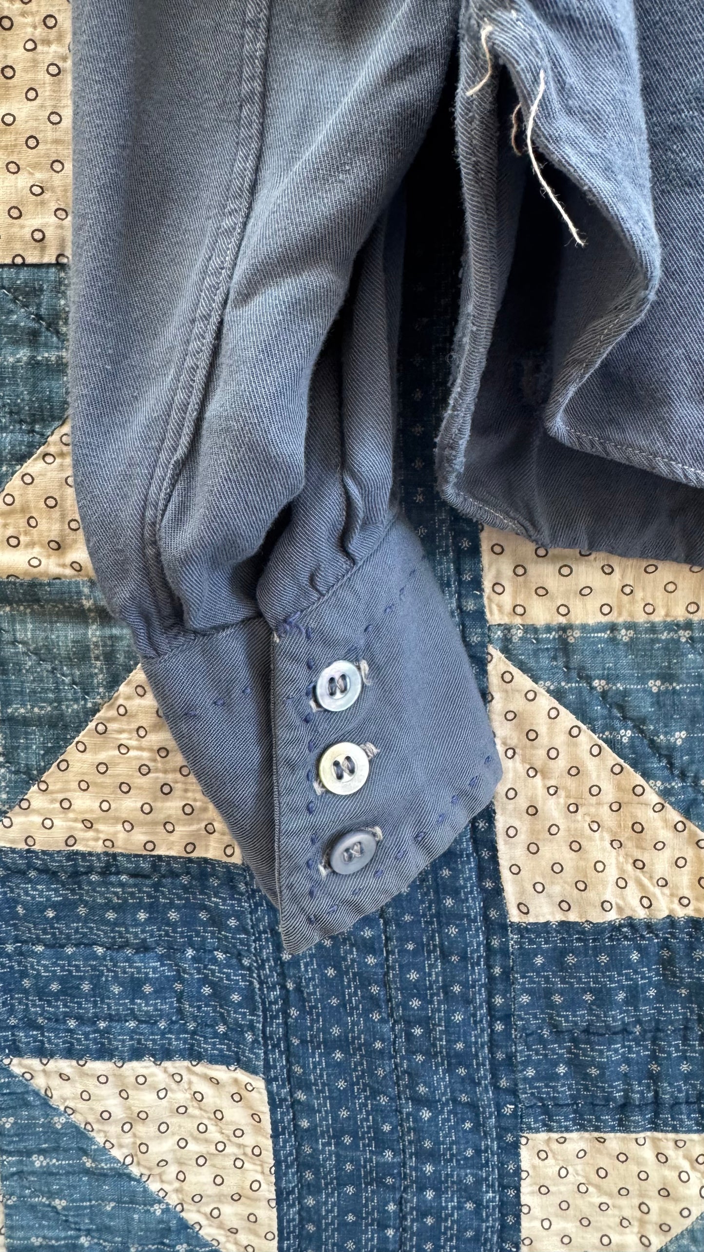 50's Gabardine Button Up