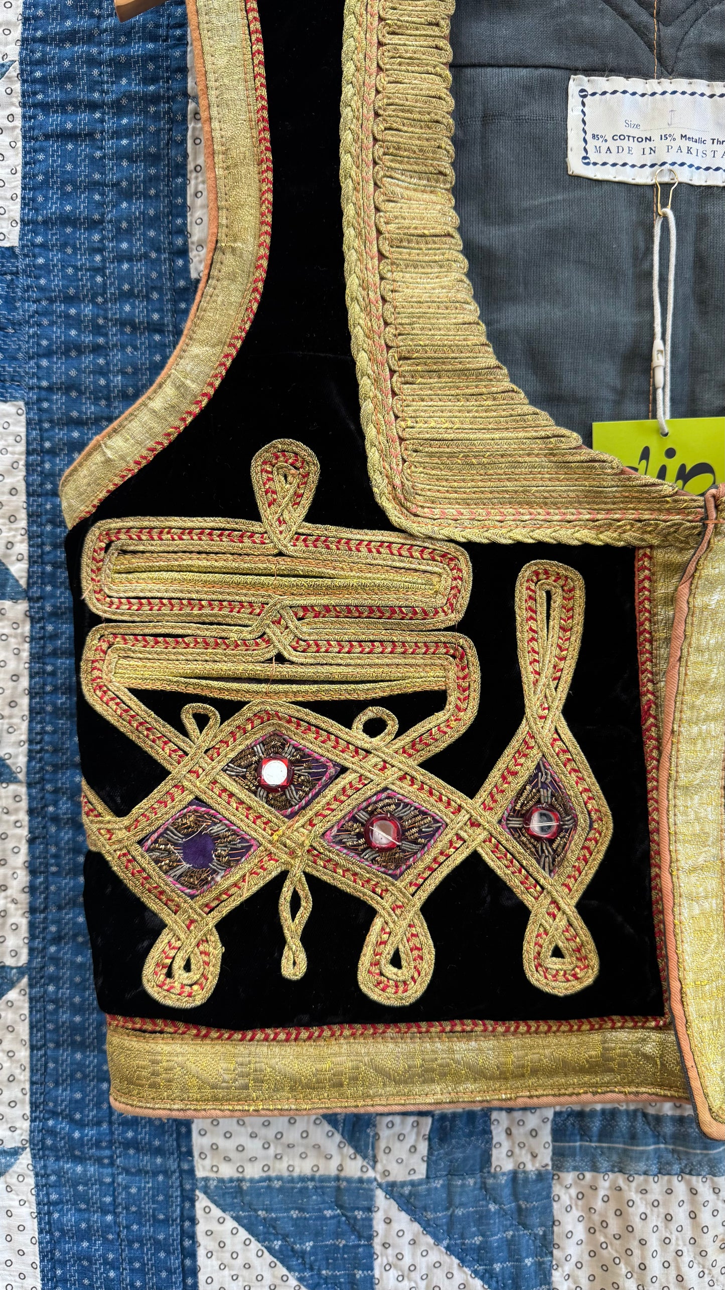 Gorgeous Velvet Embroidered Vest