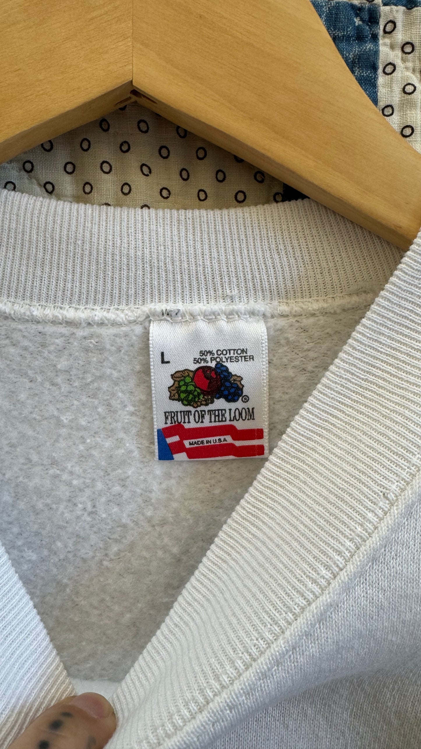 White Gucci Sweatshirt