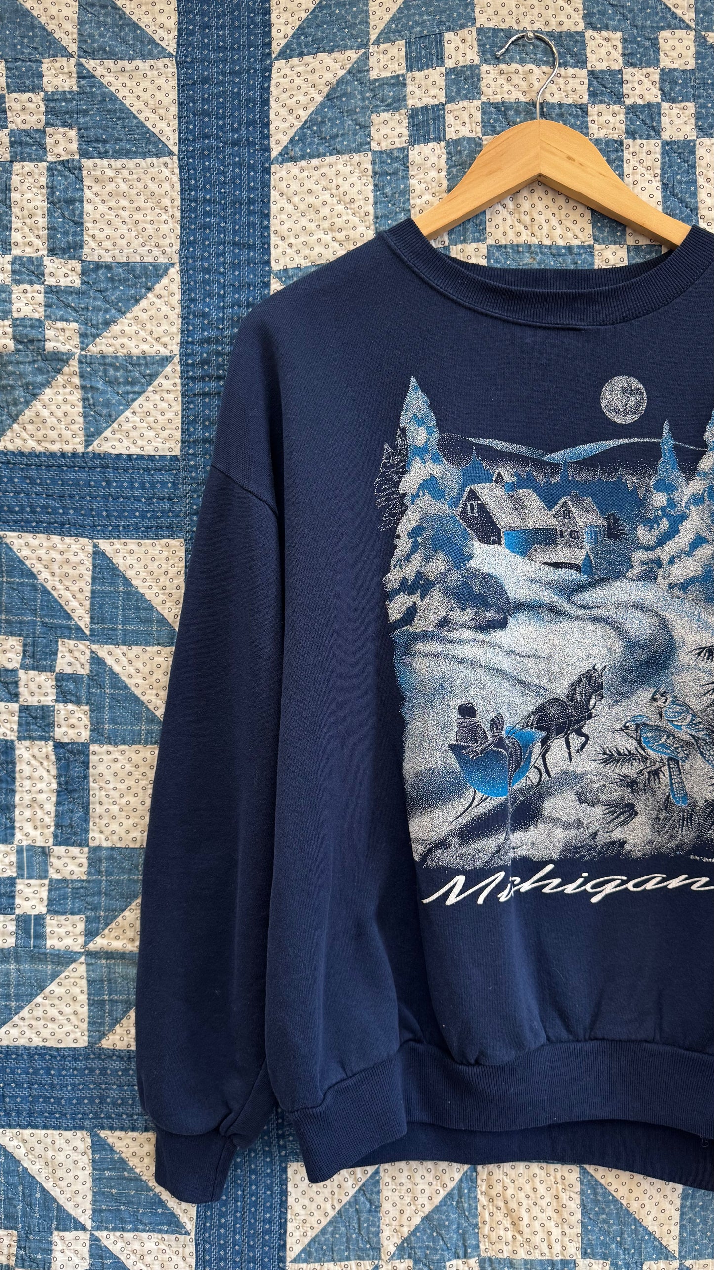 1990's Michigan Winter Crewneck