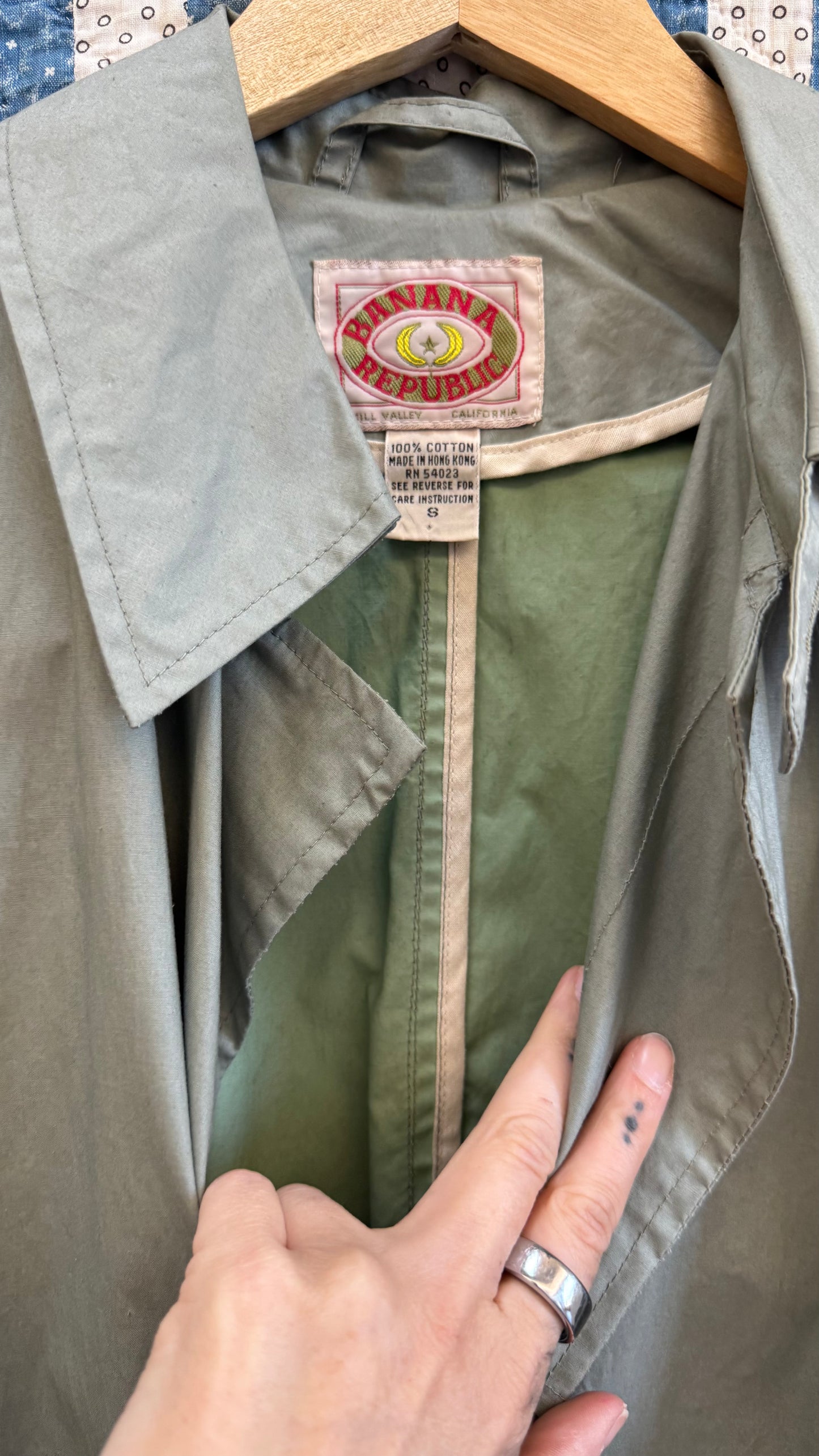 1980's Banana Republic Safari Jacket