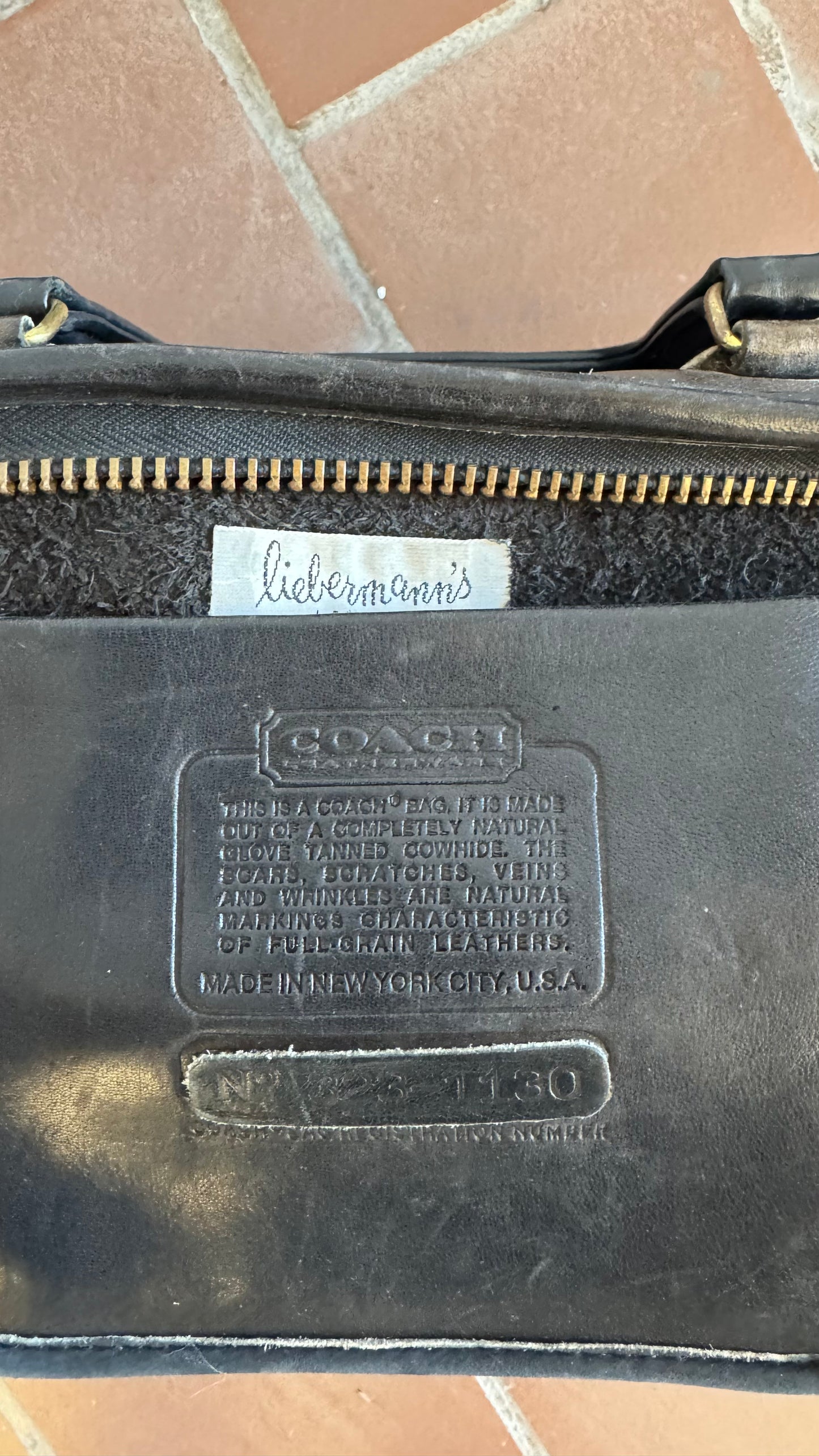 1970's Bonnie Cashin Coach Slim Satchel