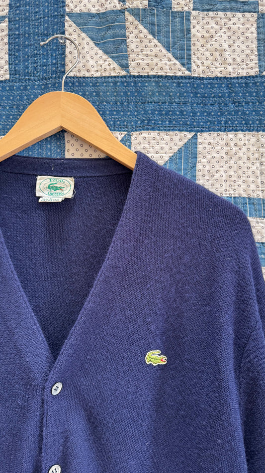 Lacoste Navy Cardigan