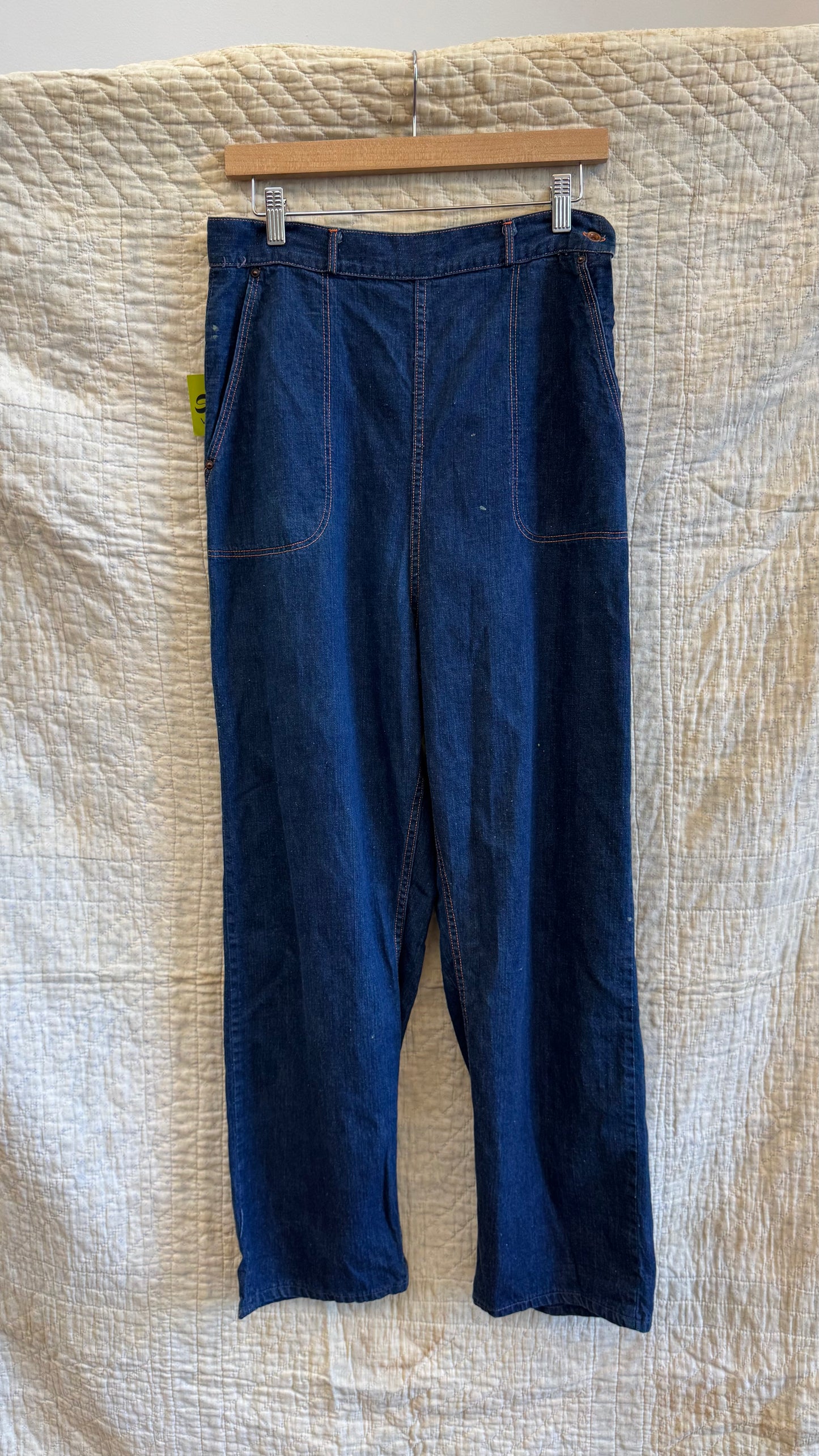 1950's Side Zip Jeans