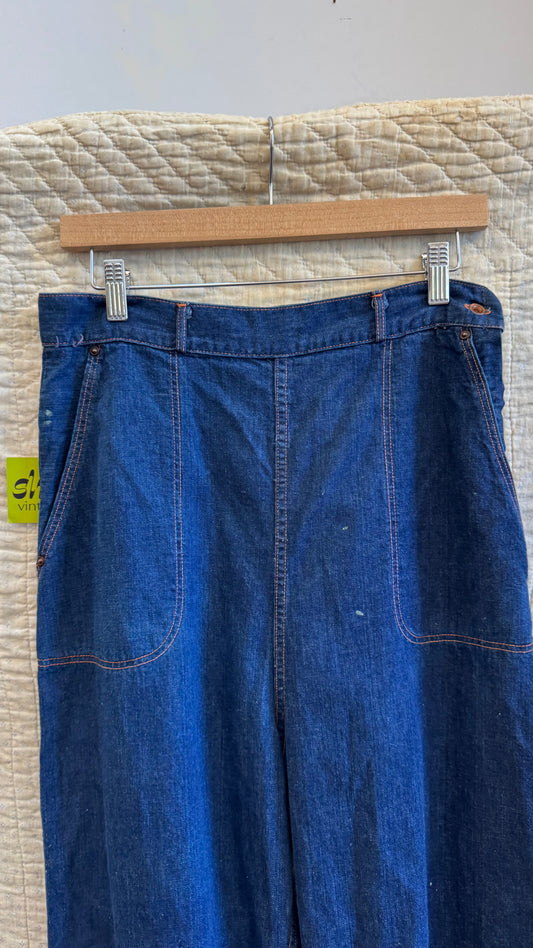 1950's Side Zip Jeans