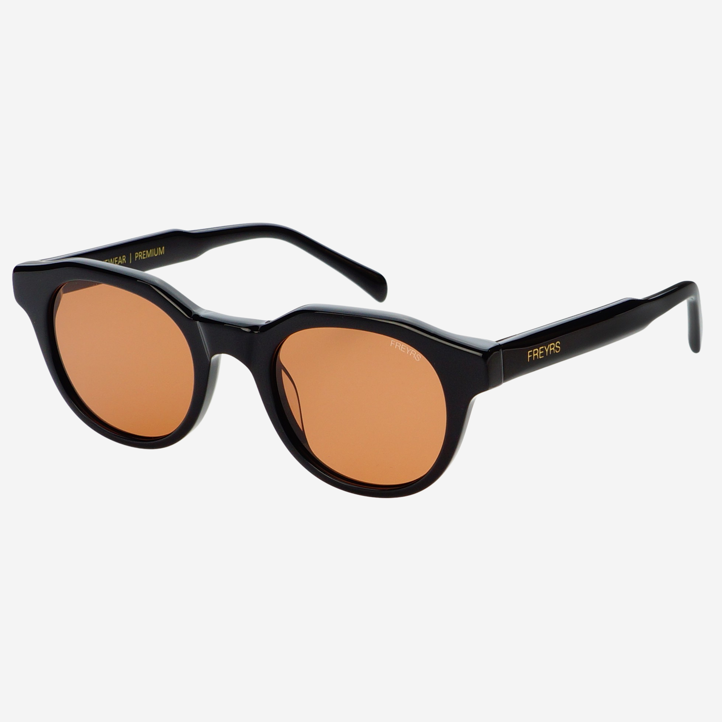 FREYRS Eyewear - Cameron Acetate Unisex Round Sunglasses