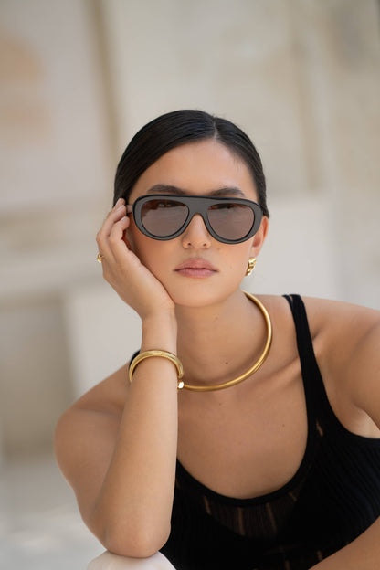 FREYRS Eyewear - Jetsetter Acetate Unisex Aviator Sunglasses