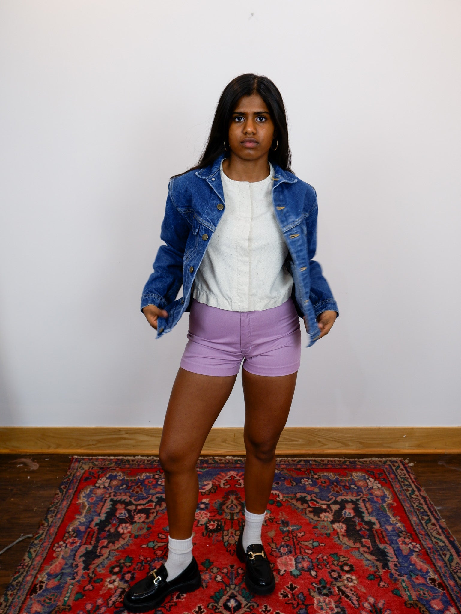Lilac Dee Cee Shorts