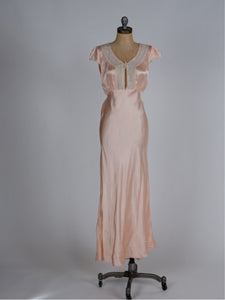 40's Pink Slip Dress