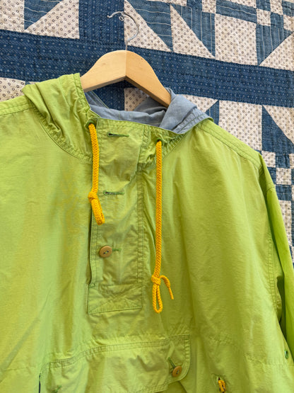 1990's Lime Green Anorak-Style Jacket