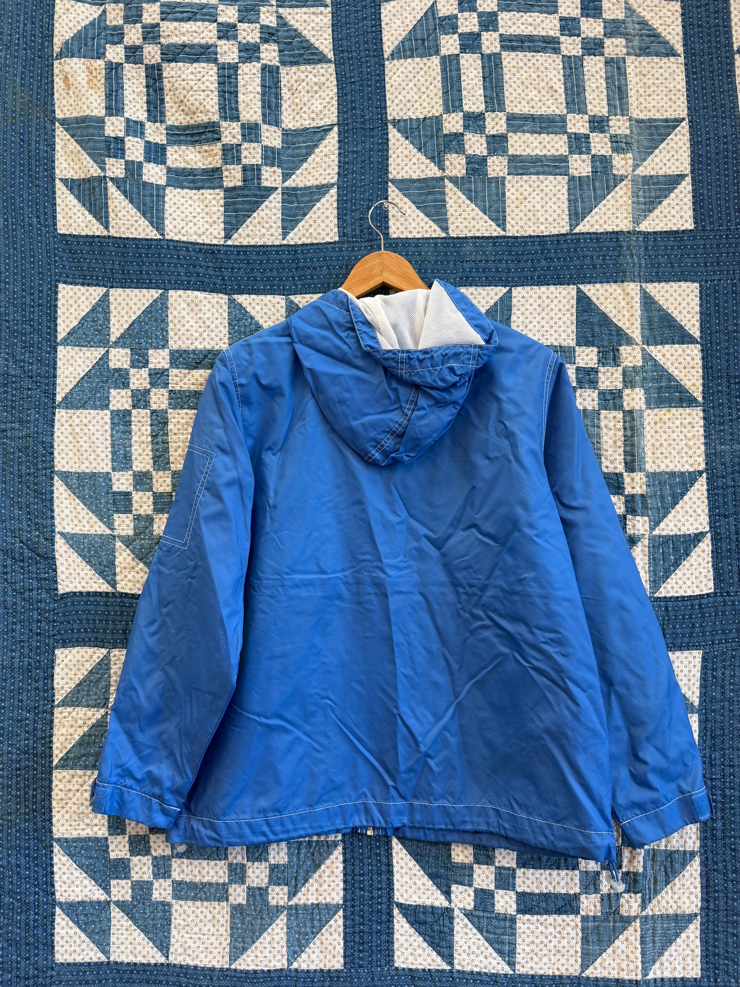 1990's Baby Blue Windbreaker
