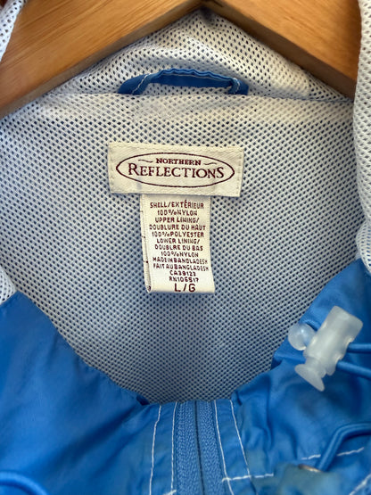 1990's Baby Blue Windbreaker