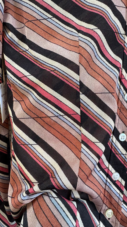 1970's Disco Button Up
