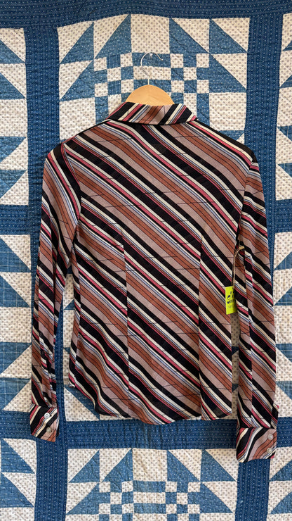 1970's Disco Button Up