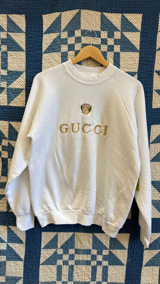 White Gucci Sweatshirt