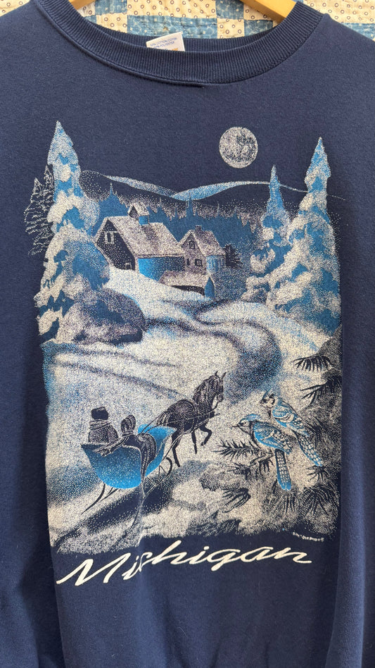 1990's Michigan Winter Crewneck