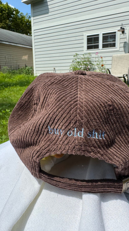 Corduroy "slip." Hat