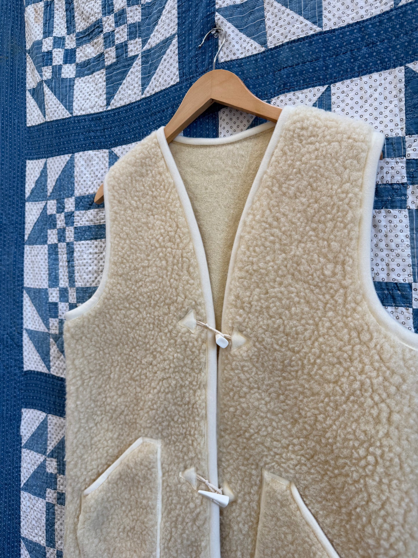 Faux Shearling Vest