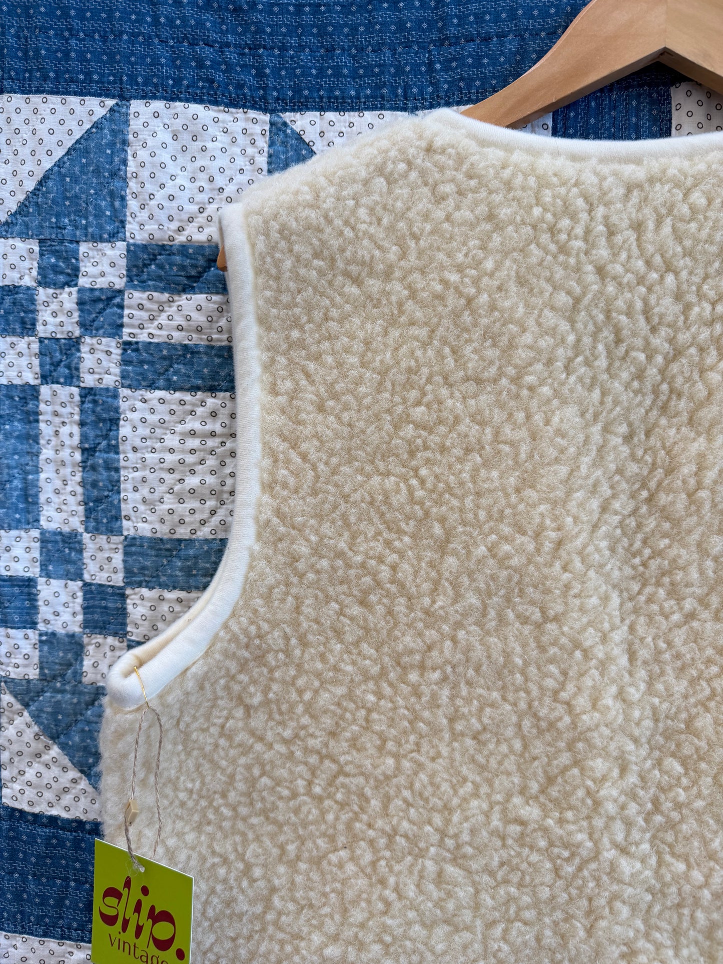 Faux Shearling Vest