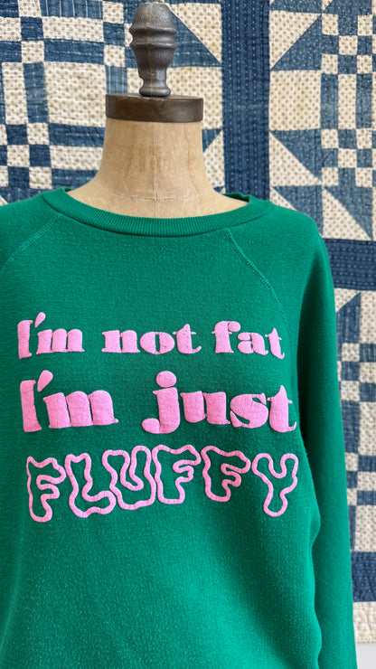 1980s Pink & Green Raglan Sweatshirt