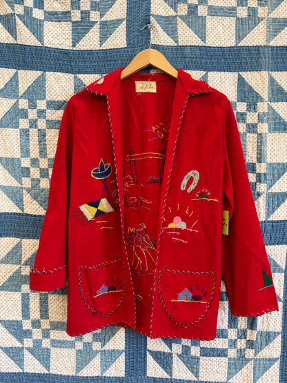 Mexican Red Souvenir Jacket