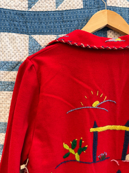 Mexican Red Souvenir Jacket