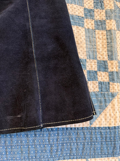 1960's Mod Suede Mini Skirt