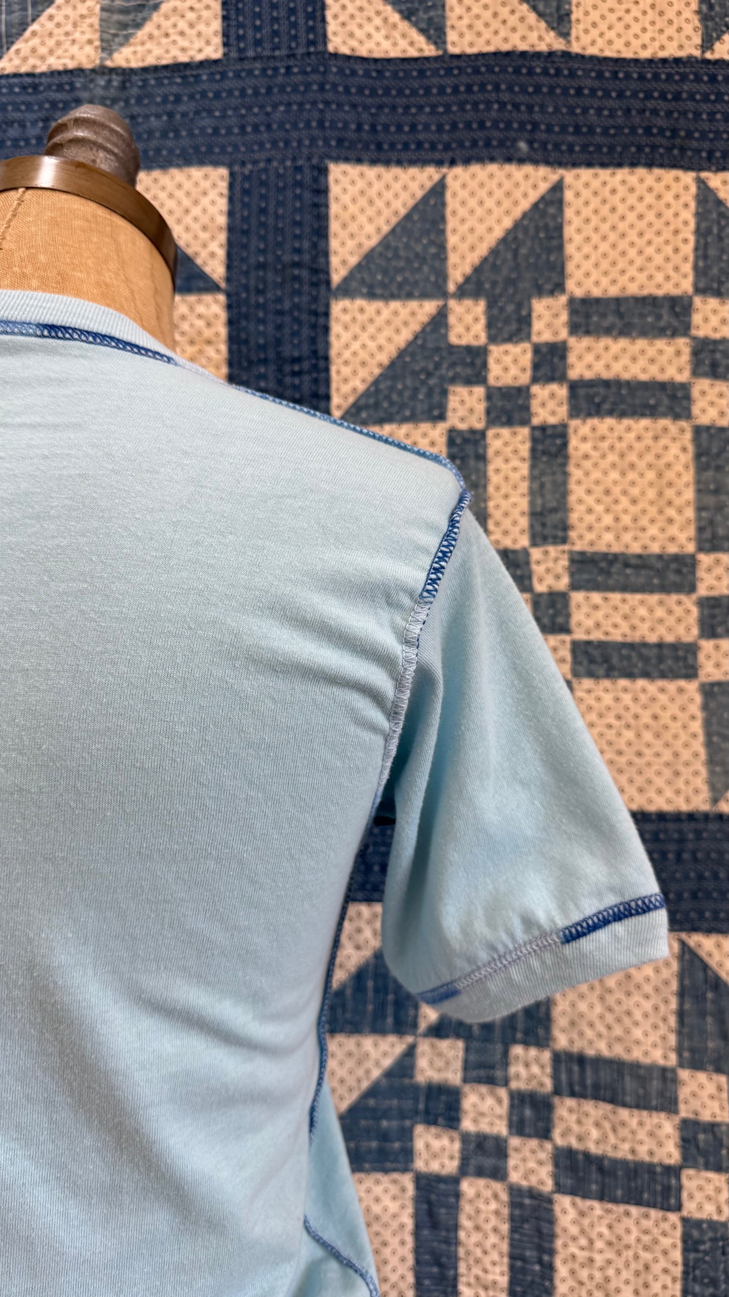 1970's Blue Mackinaw City Michigan Tee