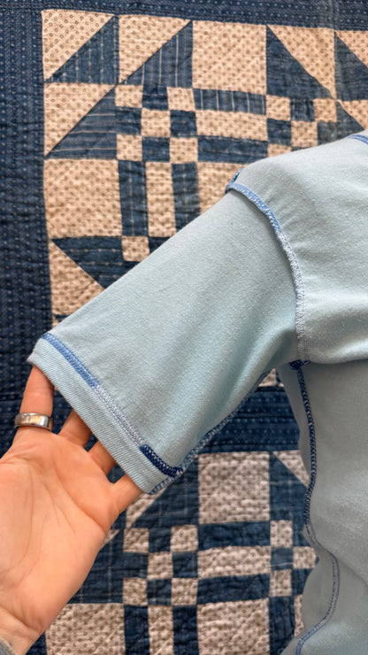 1970's Blue Mackinaw City Michigan Tee