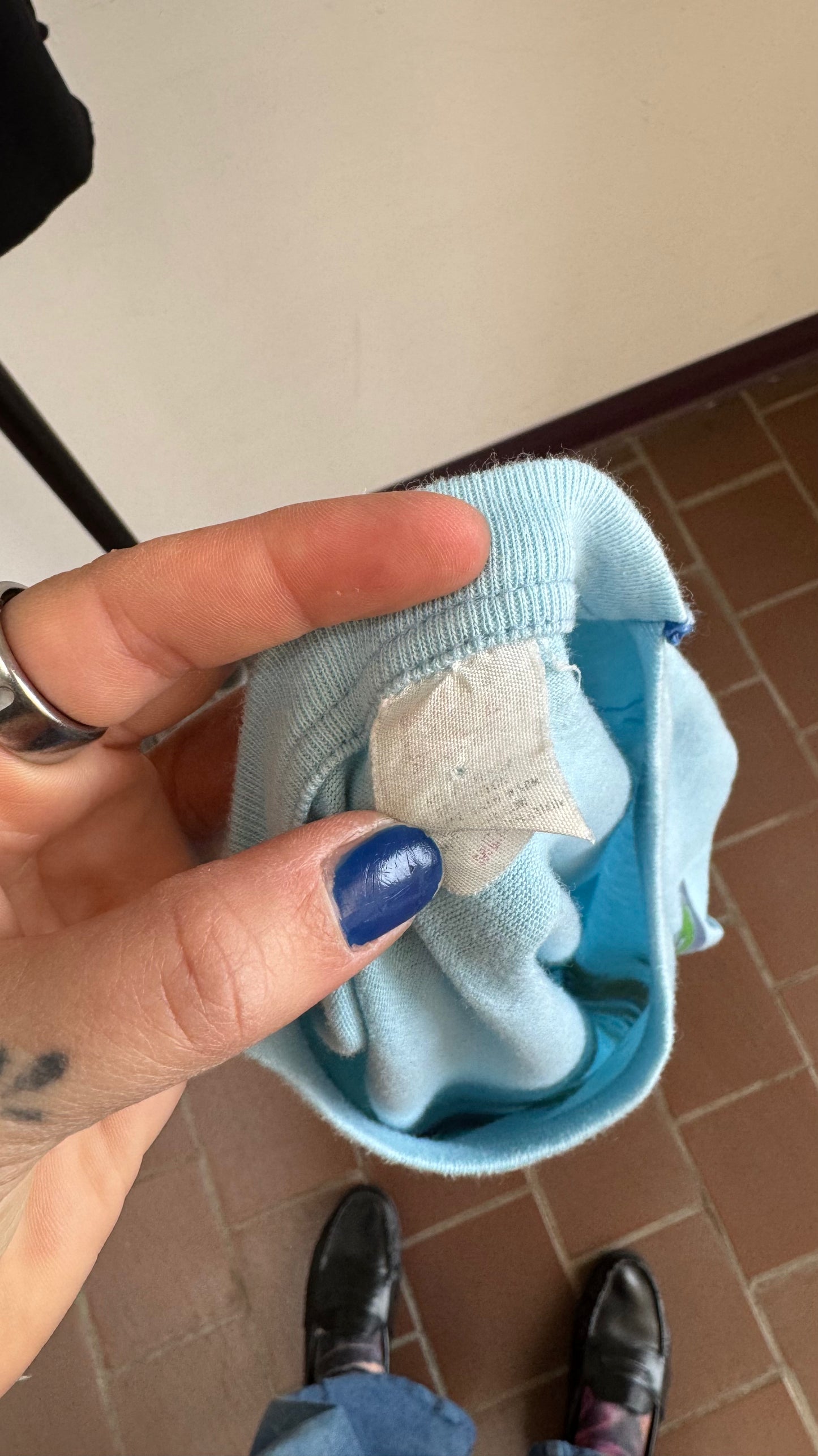 1970's Blue Mackinaw City Michigan Tee