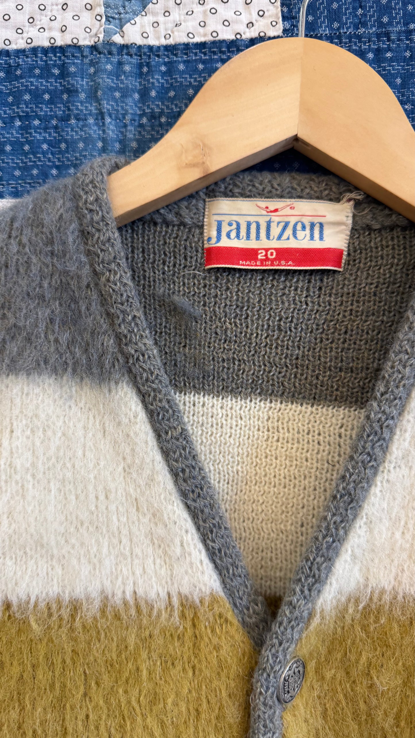 1960's Jantzen Mohair Cardigan