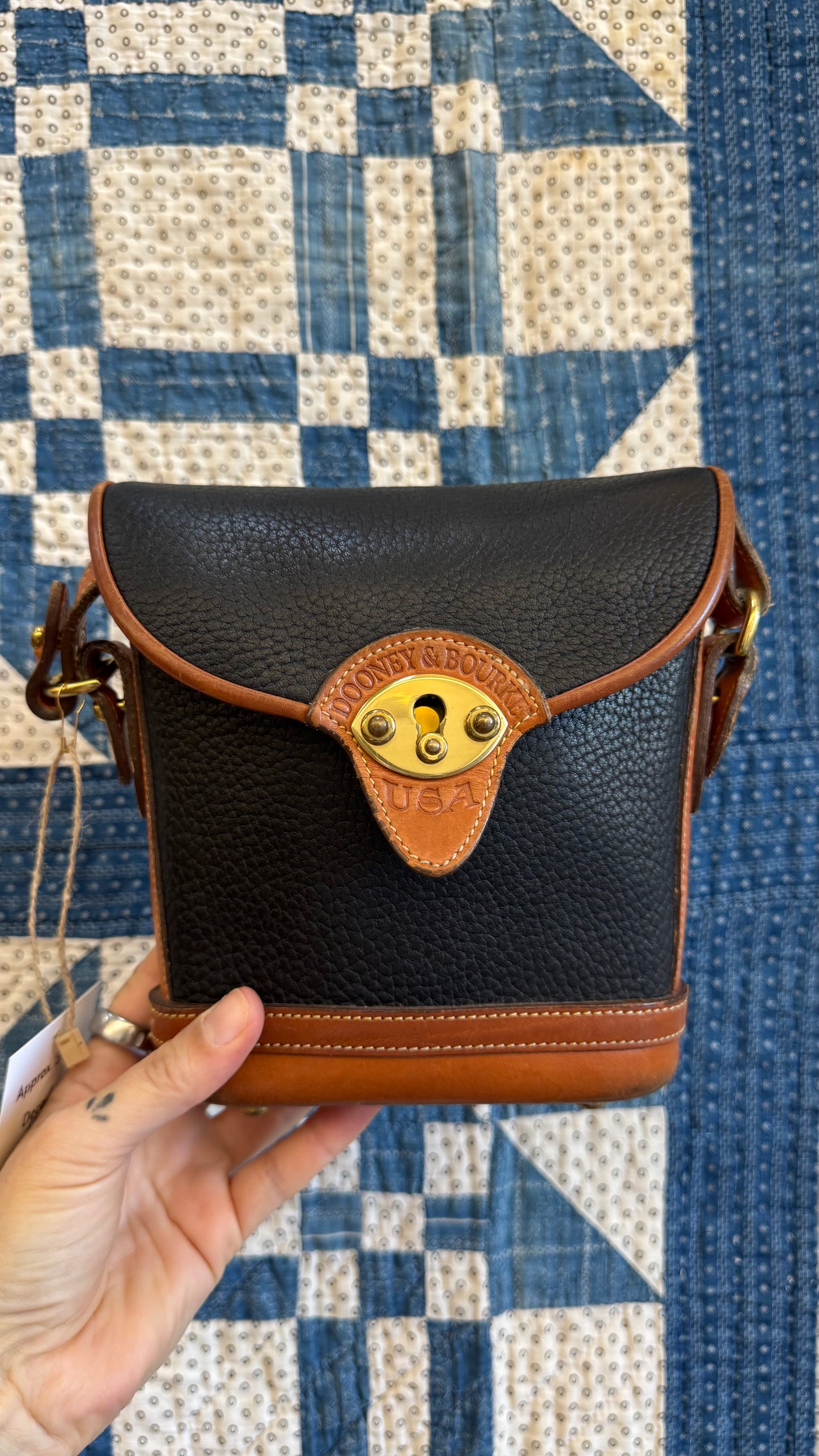 Dooney and Burke Calvary Spectator Bag