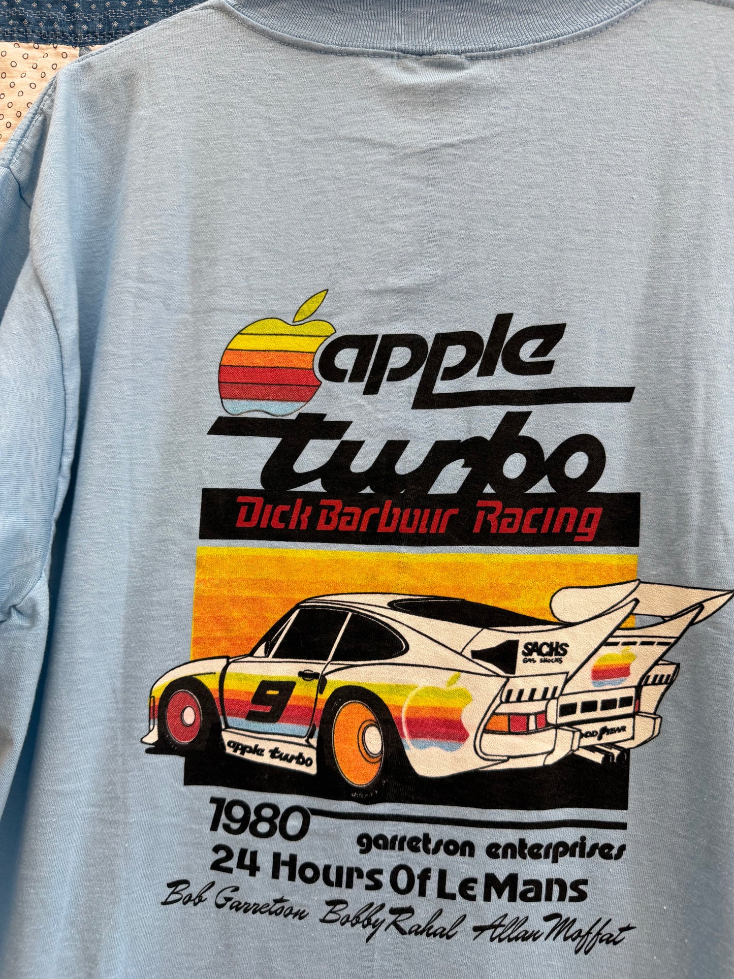 1980's Apple Logo Dick Barbour T-shirt