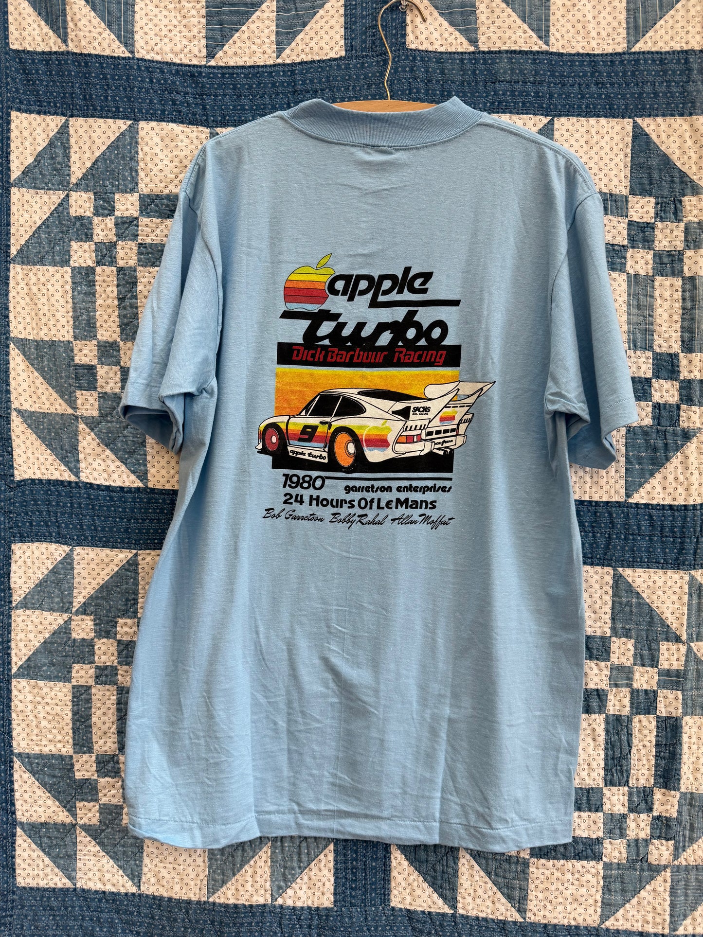 1980's Apple Logo Dick Barbour T-shirt