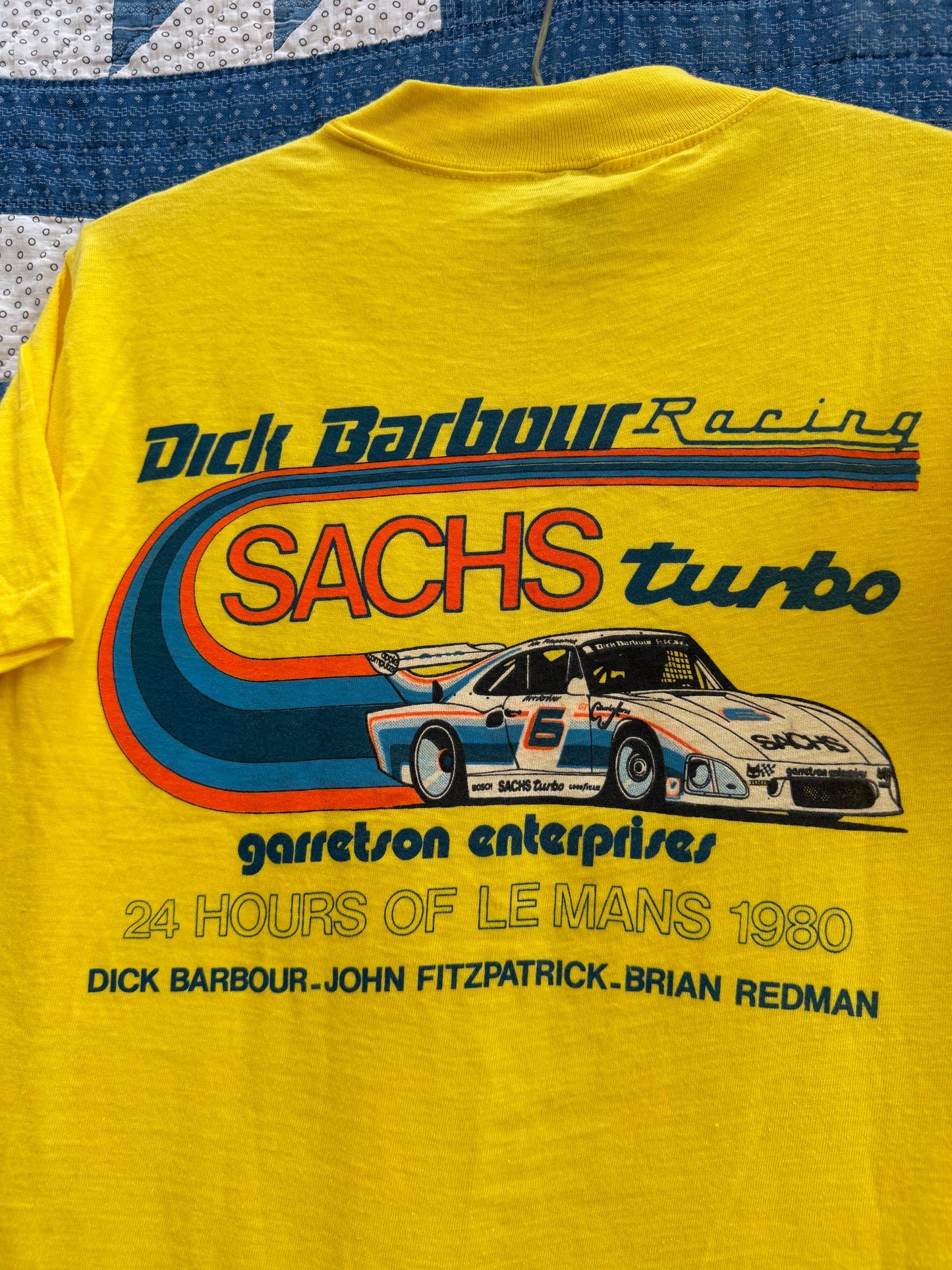 1980's Dick Barbour Sachs Turbo T-shirt