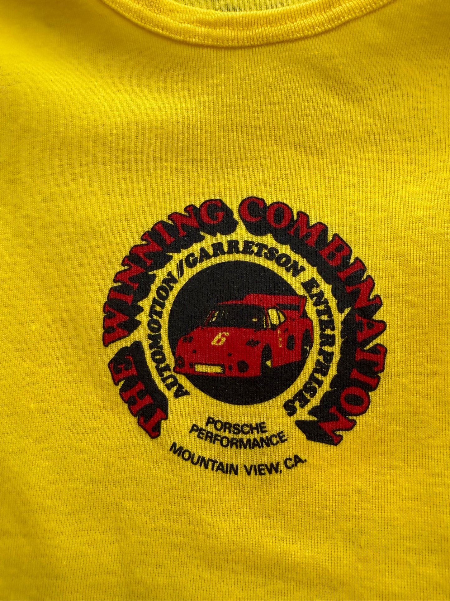 1978 Le Mans Porsche Performance Dick Barbour Baby Doll T-shirt