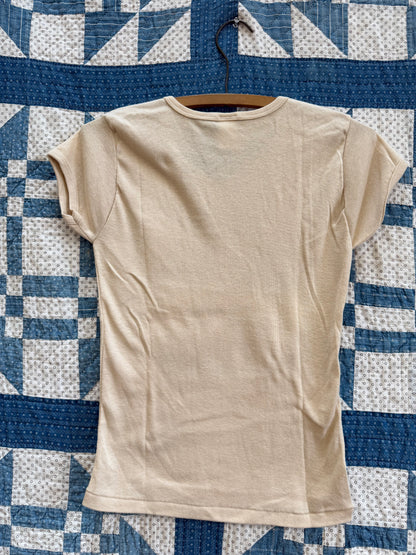 1980's Apple Turbo Dick Barbour Racing Baby Doll T-shirt