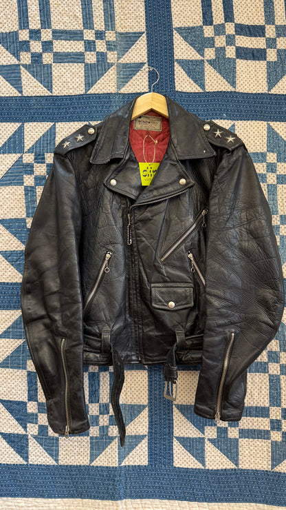 1950's Leather Motorcycle Jacket