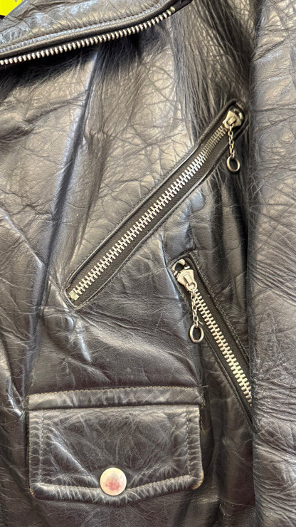 1950's Leather Motorcycle Jacket