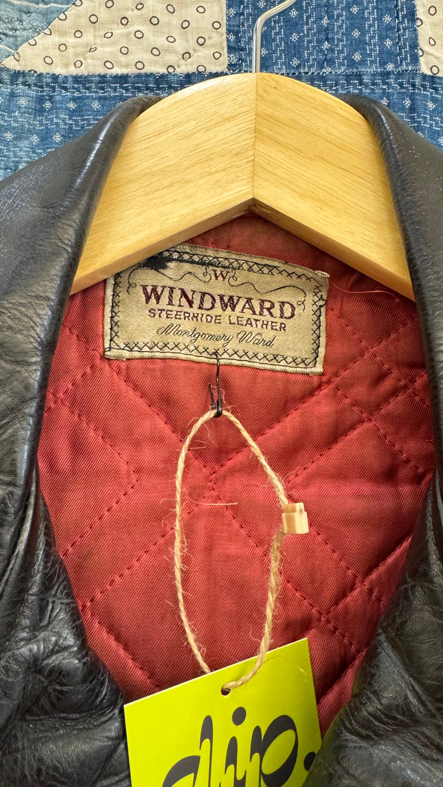 1950's Leather Motorcycle Jacket