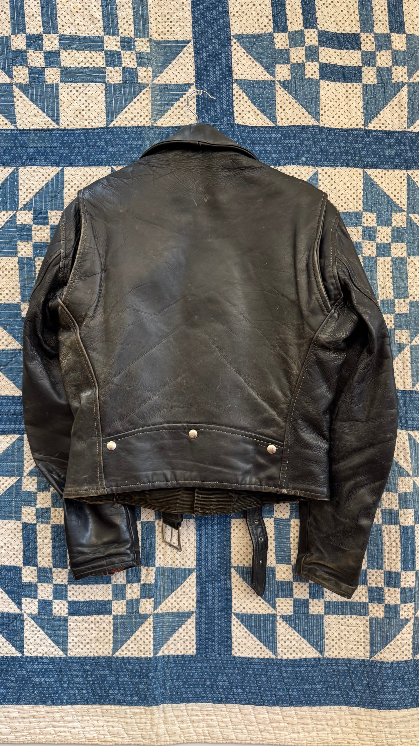 1950's Leather Motorcycle Jacket