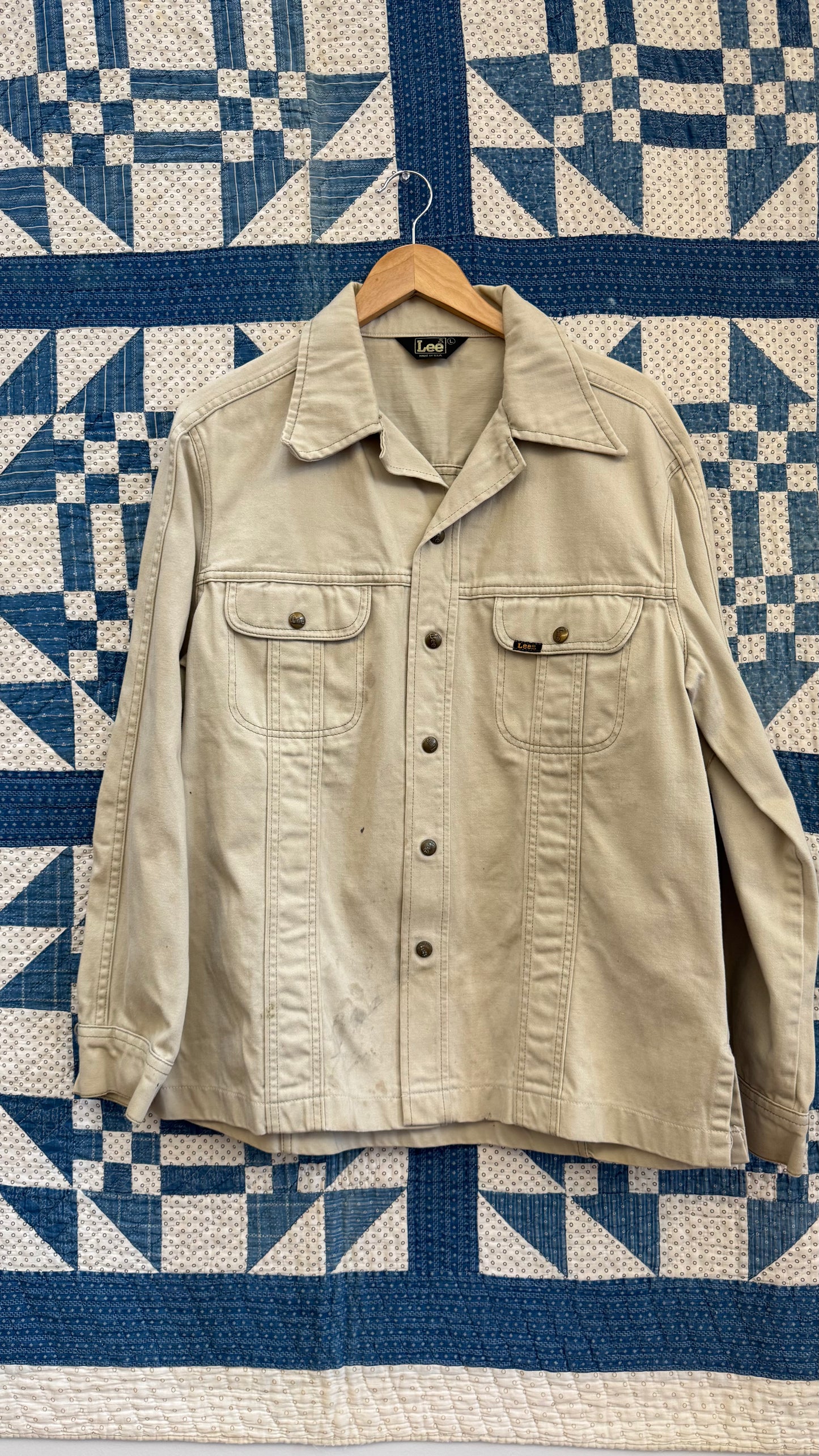 1970's Beige Lee Jacket