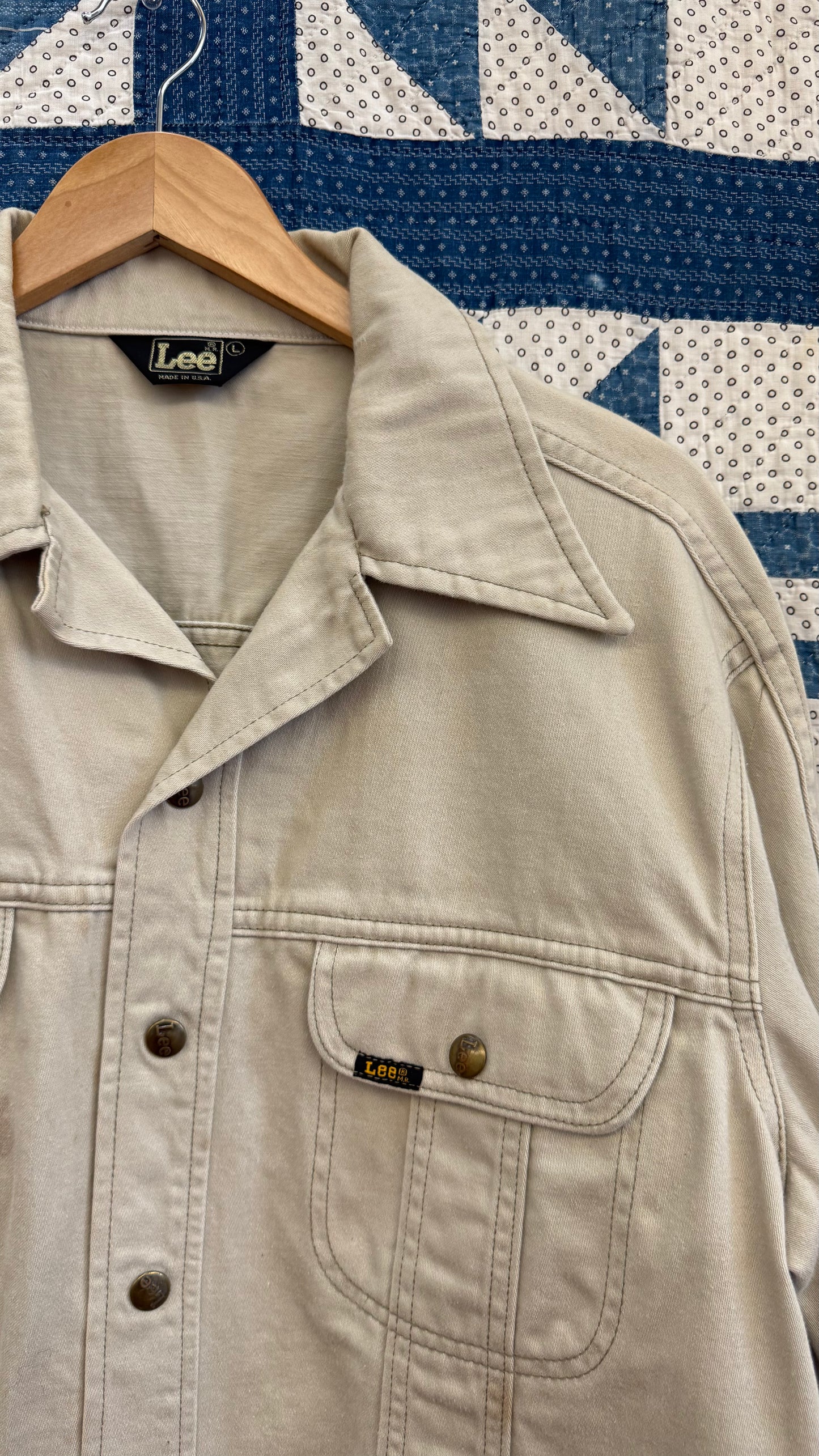 1970's Beige Lee Jacket