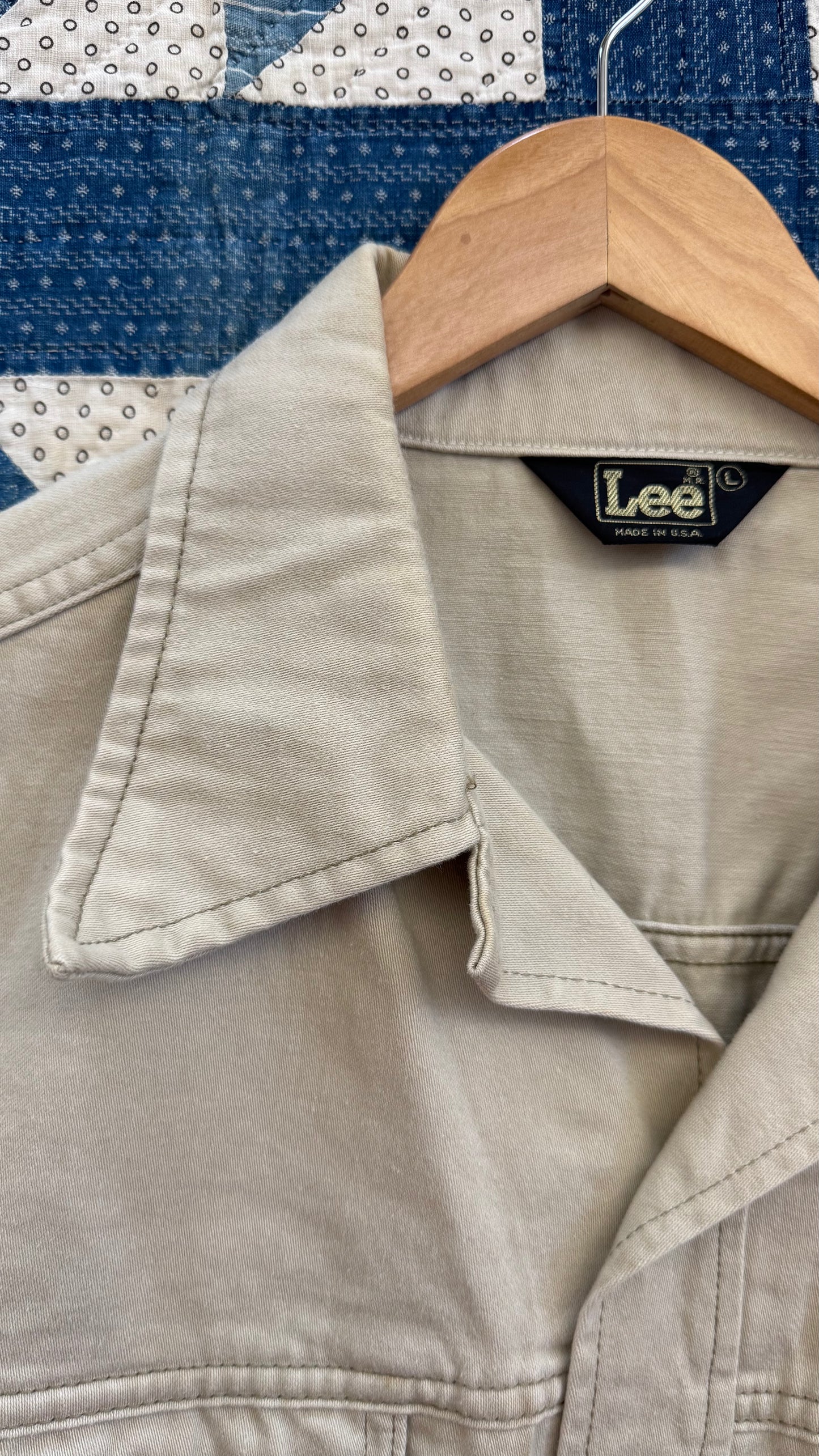 1970's Beige Lee Jacket