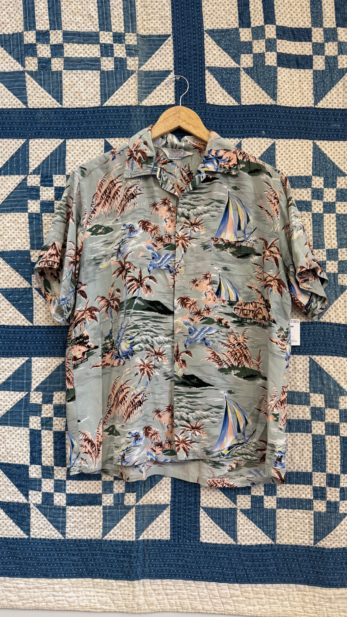 1950's Aloha Shirts Hawaiian Shirt