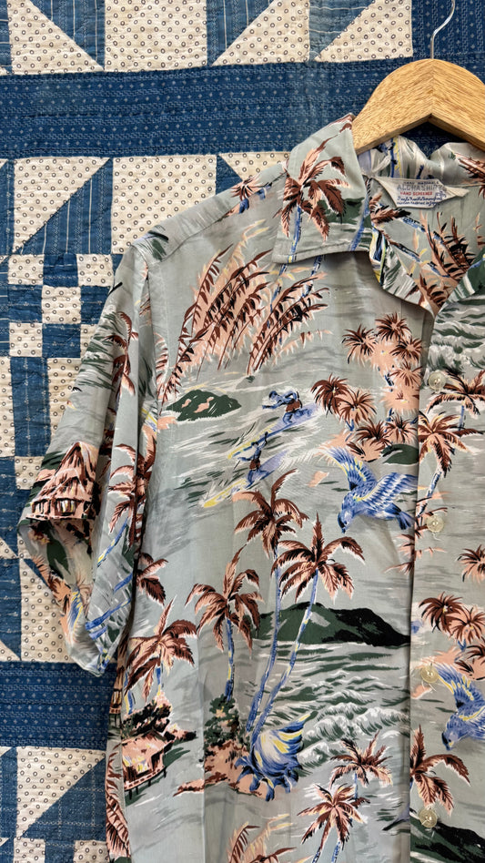 1950's Aloha Shirts Hawaiian Shirt